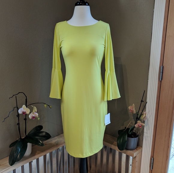 Calvin Klein Dresses & Skirts - 💕 FINAL PRICE 💕Calvin Klein bell-sleeved dress